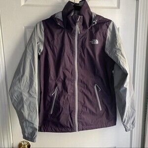North Face Women's Rain Jacket - purple/gray, size S